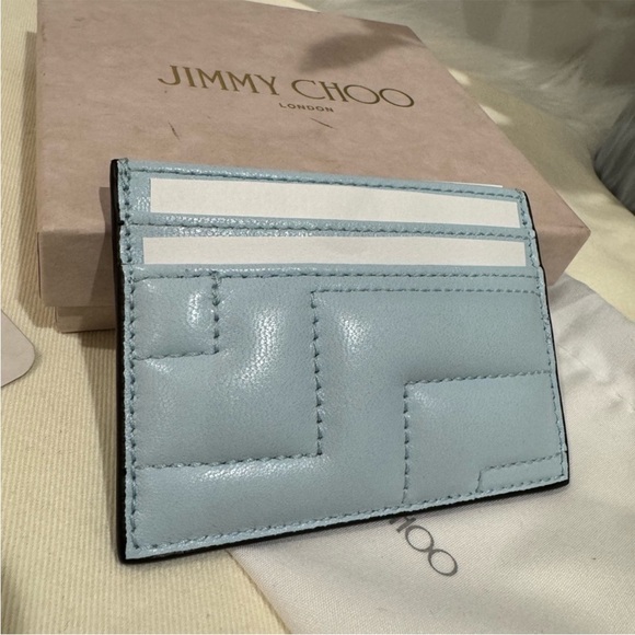 BUNDLE OF 2 - Jimmy Choo Card Holder & Bag Charm Key Chain - Picture 4 of 15